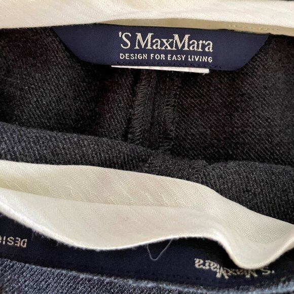 S.Max Mara Wool Pants - Picture 3 of 3